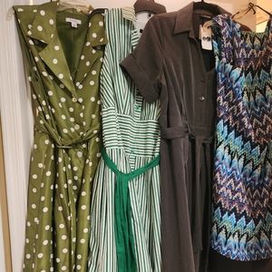 Lot of women's size 18W dresses